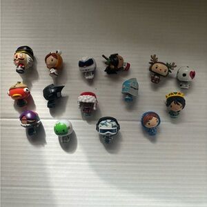 Assorted Mini Fortnite funko pops Figures Playset